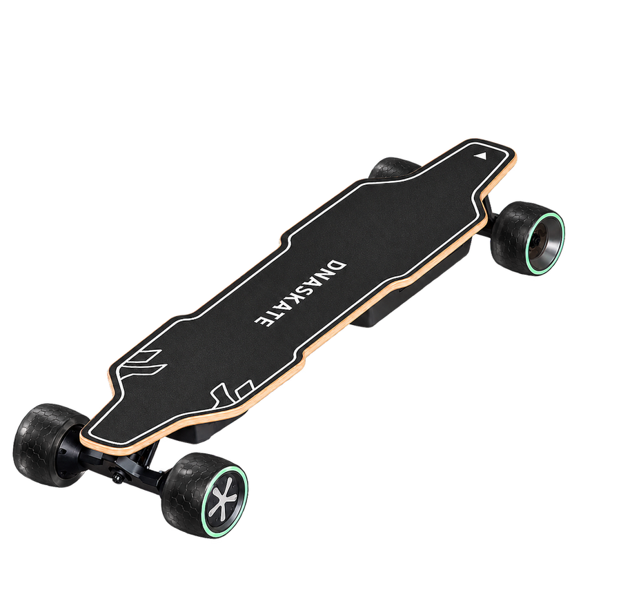 DNASKATE V4 electric skateboard on transparent background