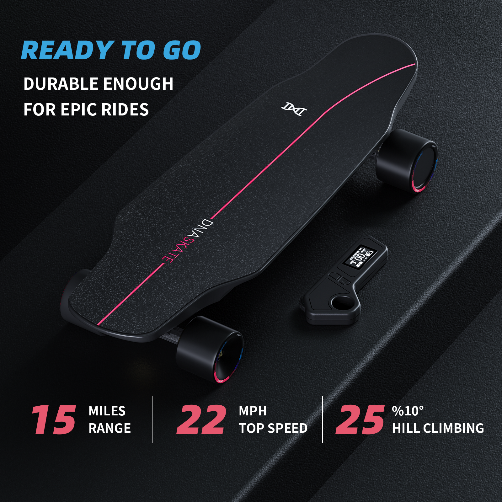 DNASKATE M8 electric skateboard product image 5