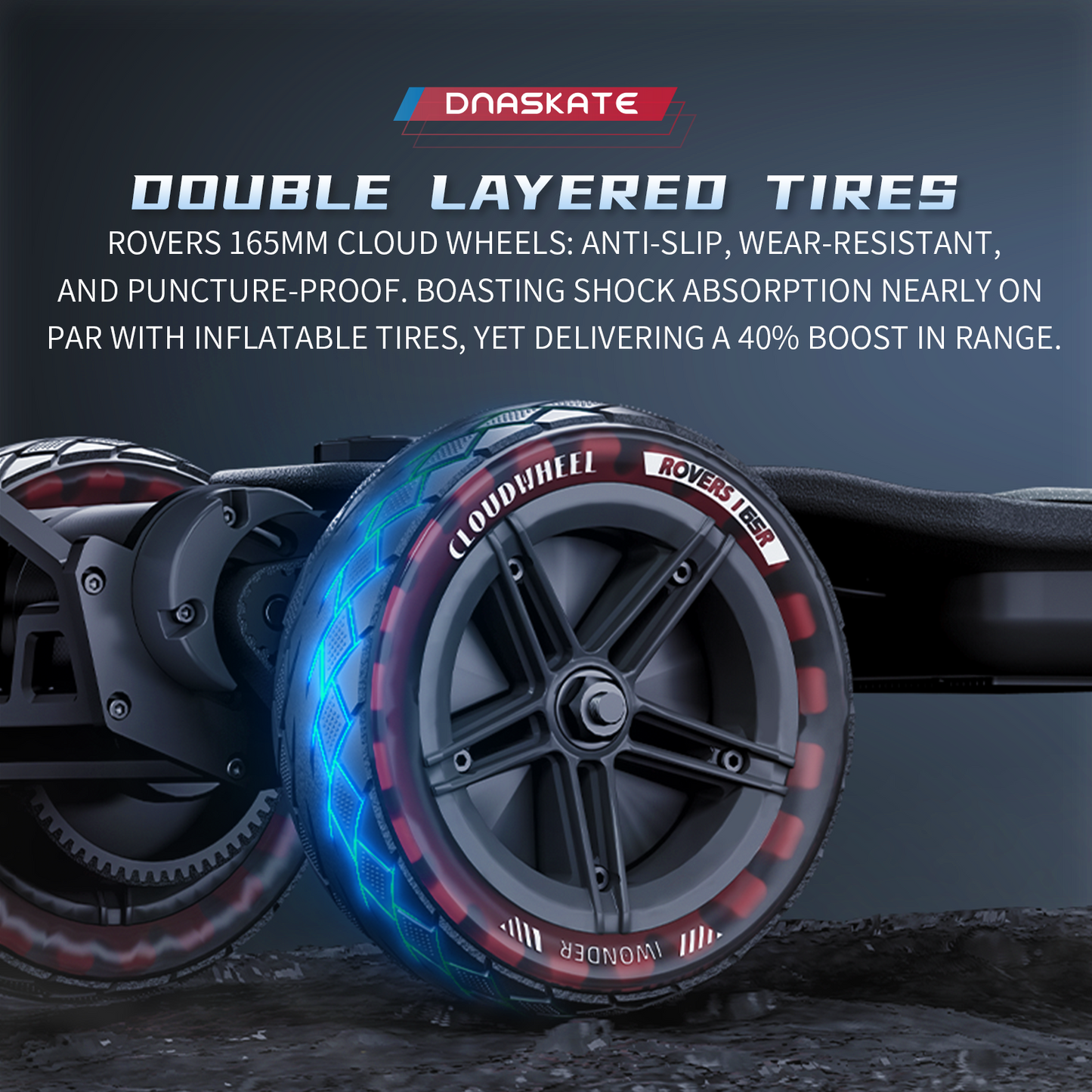 DNASKATE TERRAX electric skateboard product image 13
