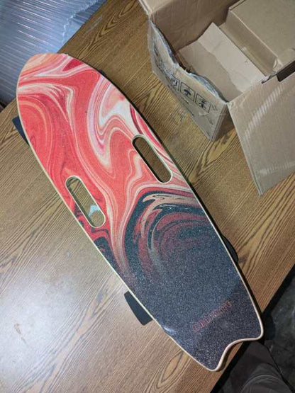 Second-hand, electric skateboard M10 with damaged battery.-DNASKATE
