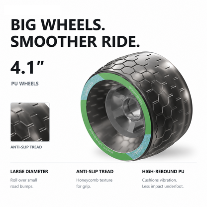 DNASKATE V4 4.1 inch PU wheels