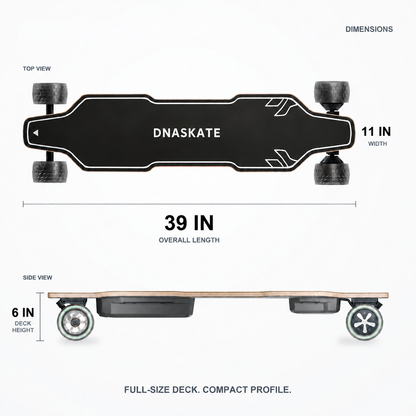 DNASKATE V4 dimensions